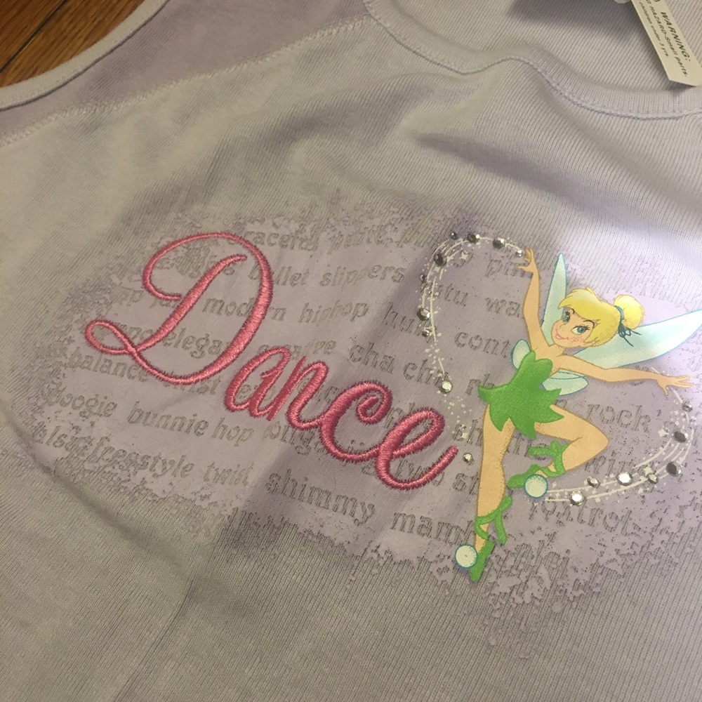 💕 Disney Tinkerbell Dance Girl's Top💕